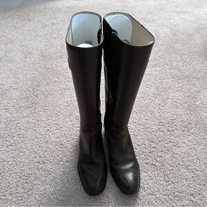 Ann Taylor Brown Knee Boots - VGUC